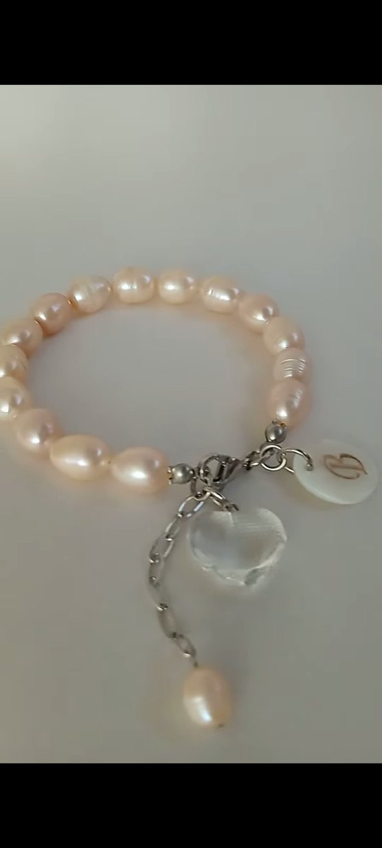 Gerçek somon renk arpa inci. - Görsel 3