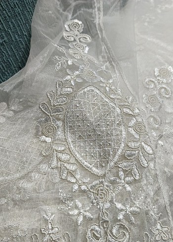 İşlemeli Bohem Perde boy 150 cm 15 mt mt fiyatı 100 tl - Görsel 3