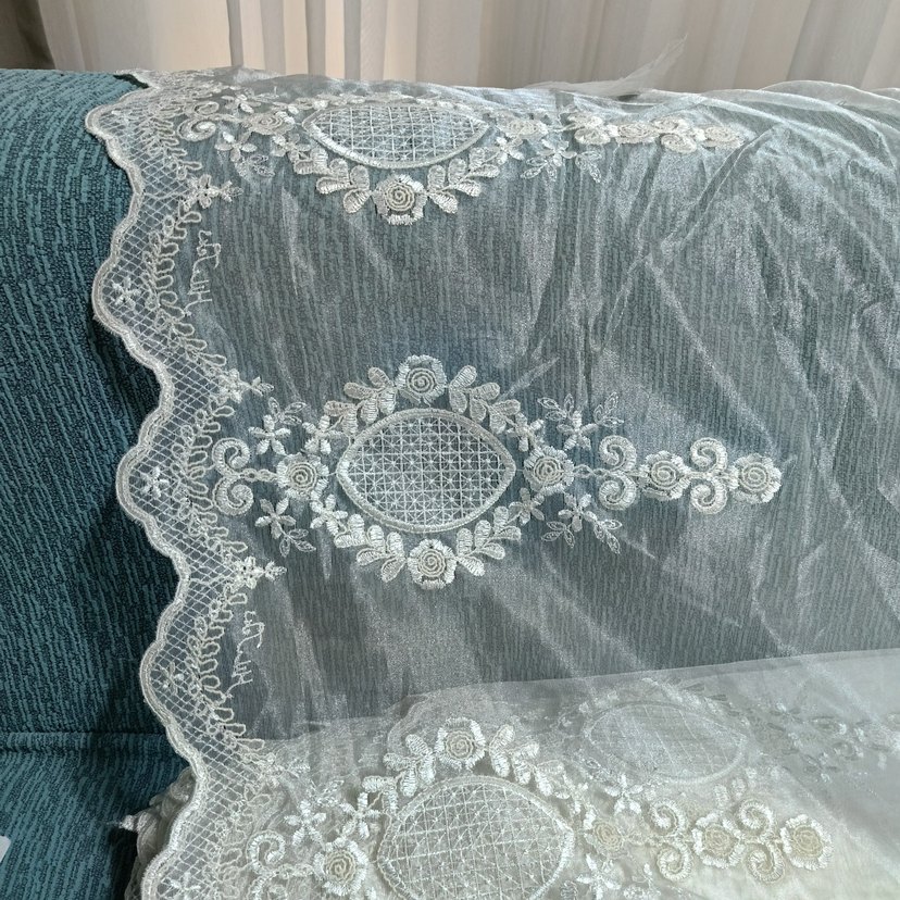 İşlemeli Bohem Perde boy 150 cm 15 mt mt fiyatı 100 tl - Görsel 2