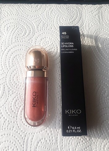 KIKO 45 ve Sephora 07 gloss