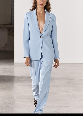 Zara blazer ve pantolon takım