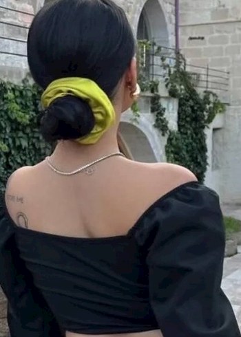 Korse görünümlü bağlama detay bluz - Görsel 3