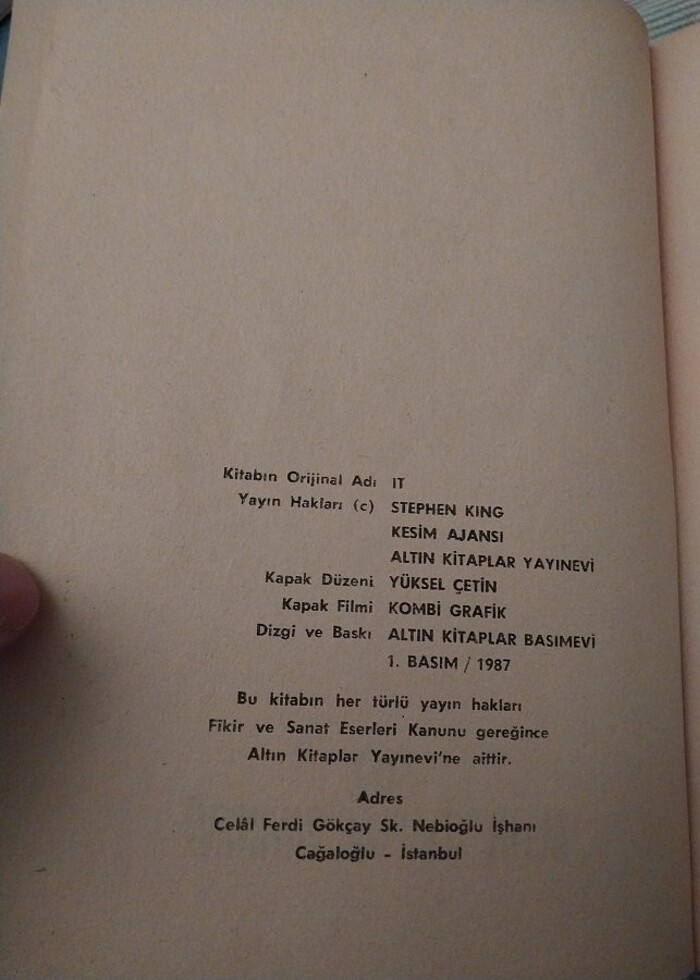 Stephen King - O - Görsel 3