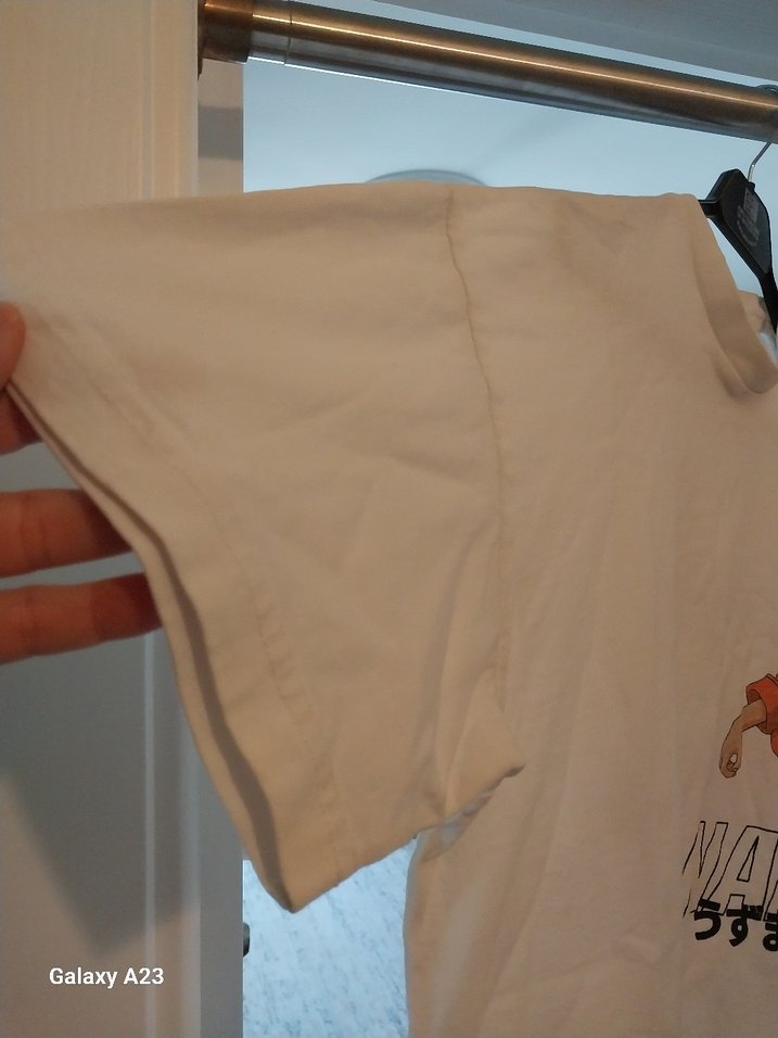 Beyaz Naruto Baskılı Erkek Tişört Bershka - Görsel 5