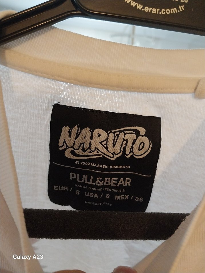 Beyaz Naruto Baskılı Erkek Tişört Bershka - Görsel 3