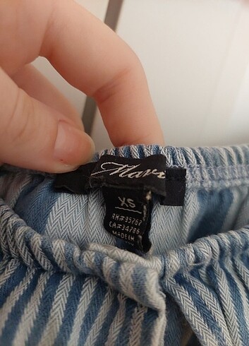xs Beden mavi Renk Mavi Jeans Elbise