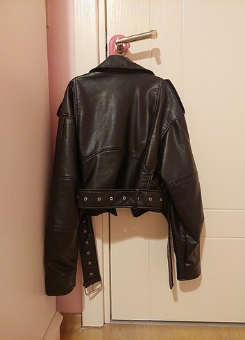 Zara Zara Crop Deri Ceket 