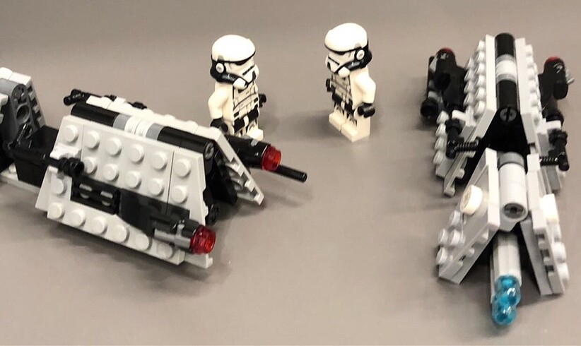  Beden Renk Lego starwars patrol trooper ve araçları