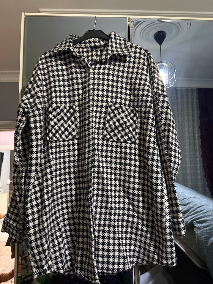 Kışlık gömlek tesettür - Görsel 3