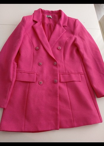 Blazer ceket pembe - Görsel 2