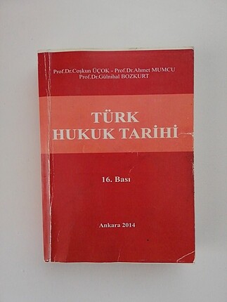 Türk Hukuk Tarihi Ders Kitabı