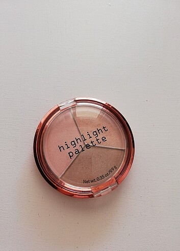 H&M H&M 3lü highlighter paleti