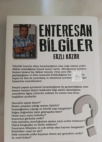  Enteresan Bilgiler Fazlı Kazar