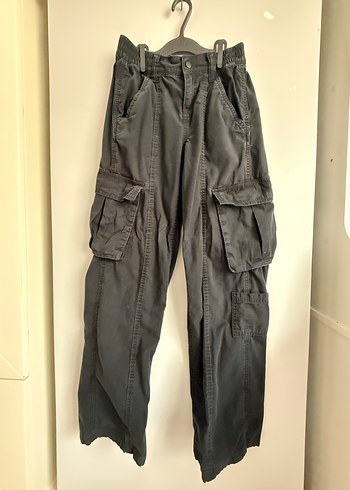 H&M kargo pantolon - Görsel 4