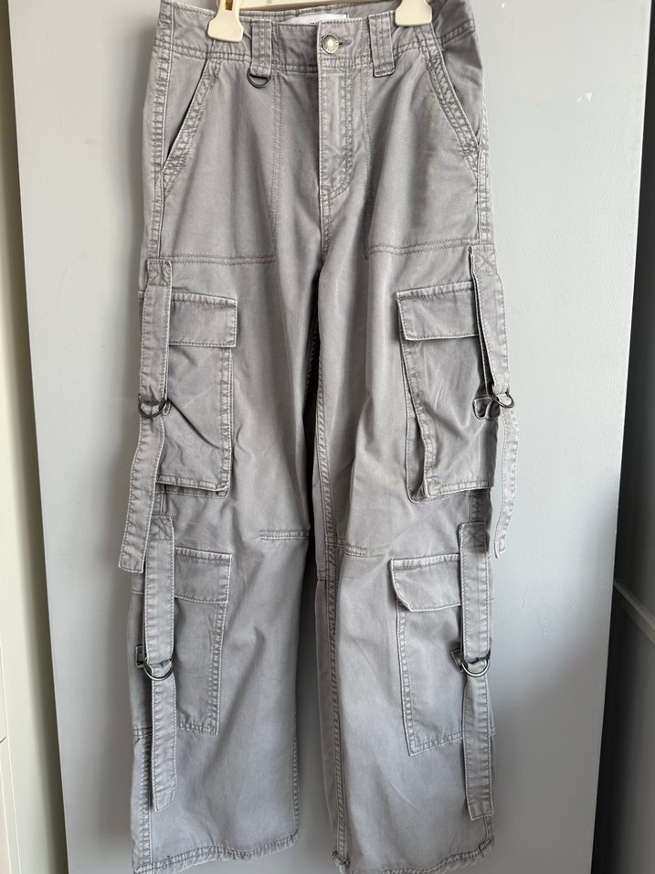 Bershka kargo pantolon - Görsel 2