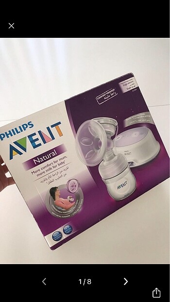 Philips süt sağma makinesi