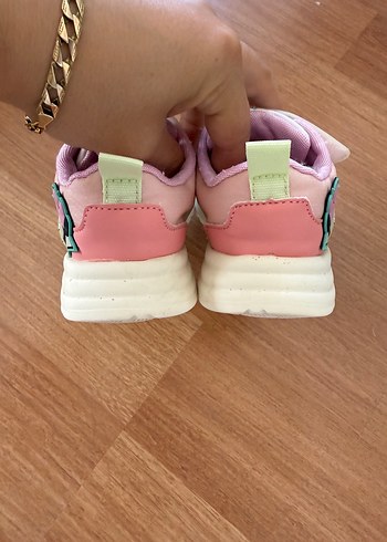 Kız Çocuk Pembe Minnie Mouse Spor Ayakkabı - Görsel 4