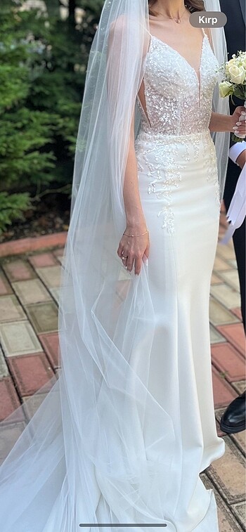 İZ Wedding House Balık Model Gelinlik - Görsel 7