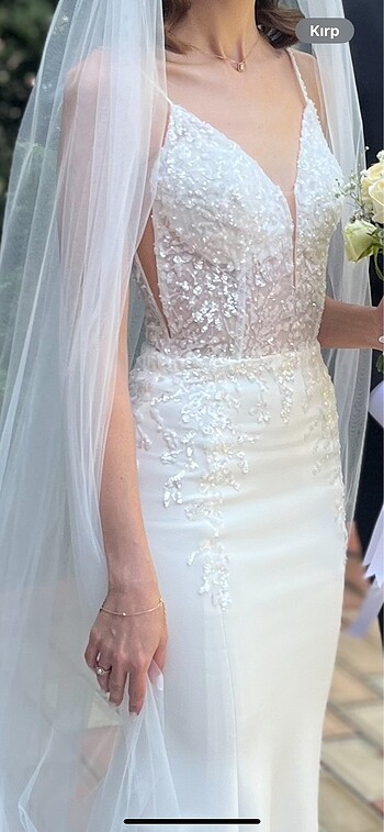 İZ Wedding House Balık Model Gelinlik - Görsel 2