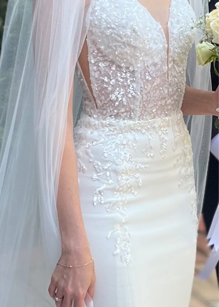 İZ Wedding House Balık Model Gelinlik - Görsel 2