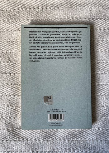 Hasretinden Prangalar Eskittim - Ahmed Arif - Görsel 2