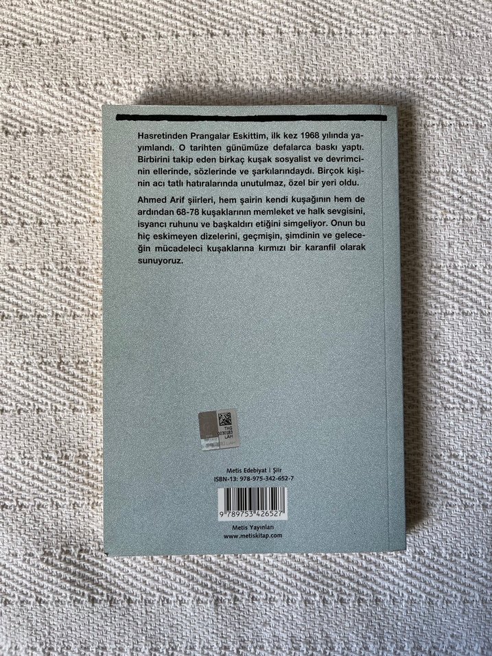 Hasretinden Prangalar Eskittim - Ahmed Arif - Görsel 2