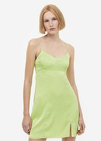 H&M MİNİ ELBİSE ETİKETLİ