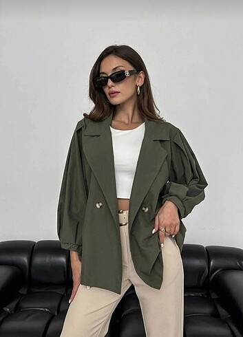xl Beden KISA TRENÇKOT