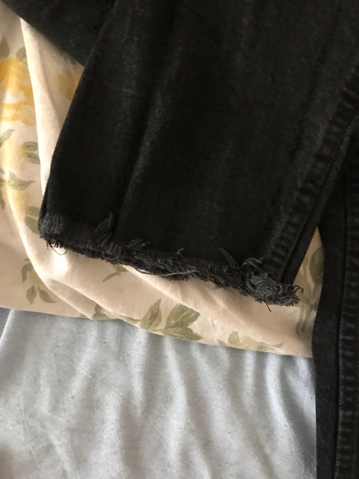 Siyah Kadın Dar Kesim  Kot Pantolon - Görsel 2