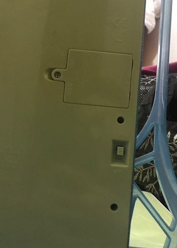 Mavi yeşil cocuk  makyaj masası müzikli - Görsel 7