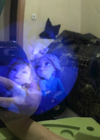 Mavi yeşil cocuk  makyaj masası müzikli - Görsel 5