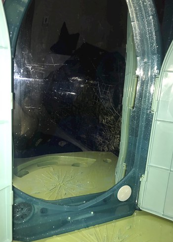 Mavi yeşil cocuk  makyaj masası müzikli - Görsel 2