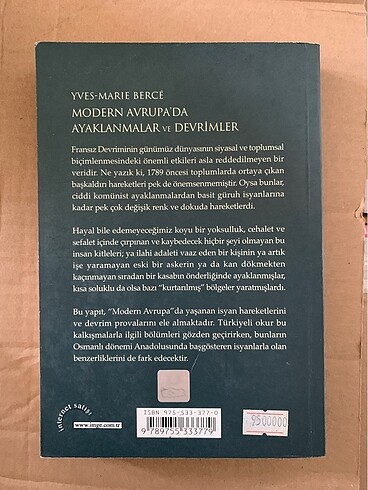 Modern Avrupa?da Ayaklanmalar ve Devrimler