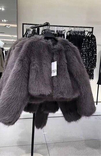 Viral zara peluş kürk