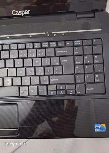 Casper Casper i7 Siyah Dizüstü Bilgisayar