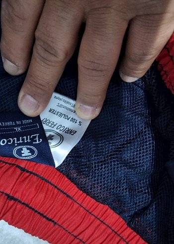 Koyu Mavi Erkek Mini Şort - Görsel 3