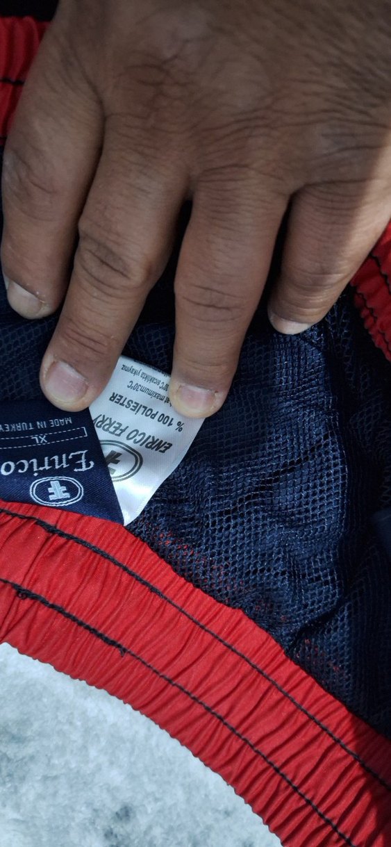 Koyu Mavi Erkek Mini Şort - Görsel 3