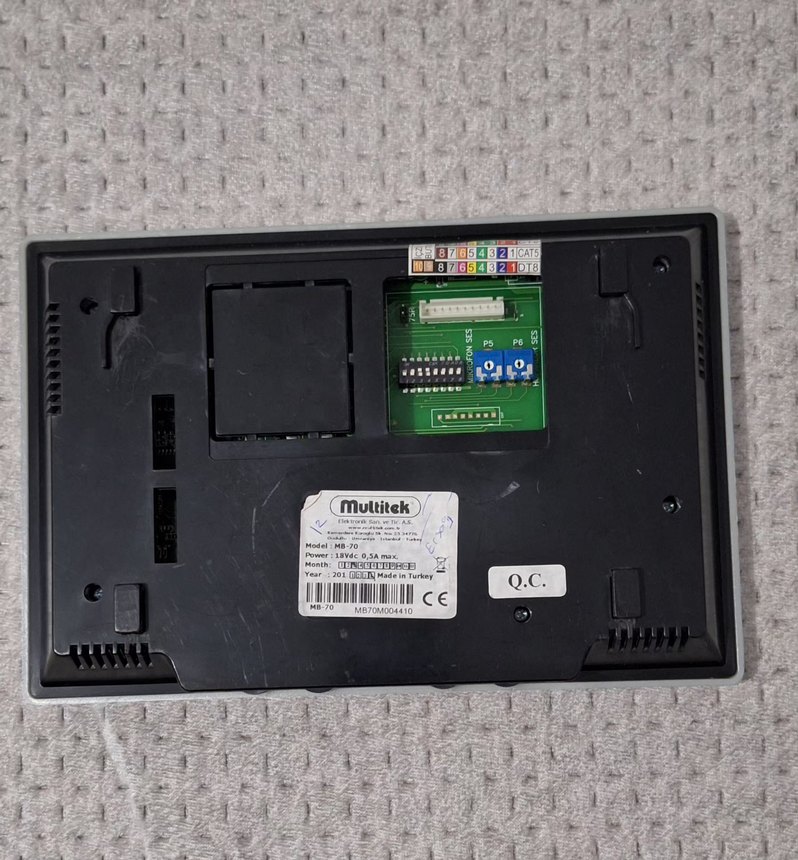 Multitek mb 70  Siyah Monitör - Görsel 2