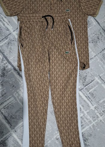 Erkek lacoste Kahverengi Desenli Pijama Takımı - Görsel 2