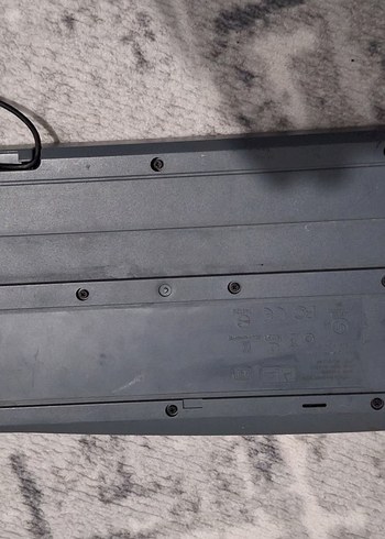 Siyah Kablolu Klavye AltGr Tuşlu - Görsel 2