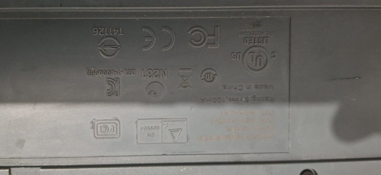 Siyah Kablolu Klavye AltGr Tuşlu - Görsel 3