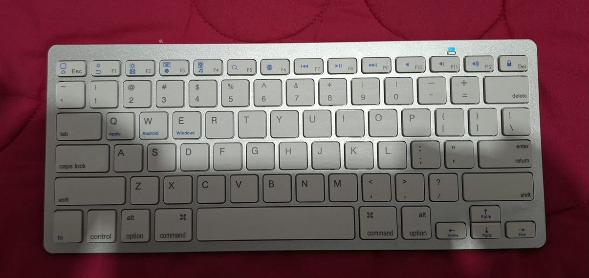 wireless  Bluetooth Hafif Klavye - Görsel 3