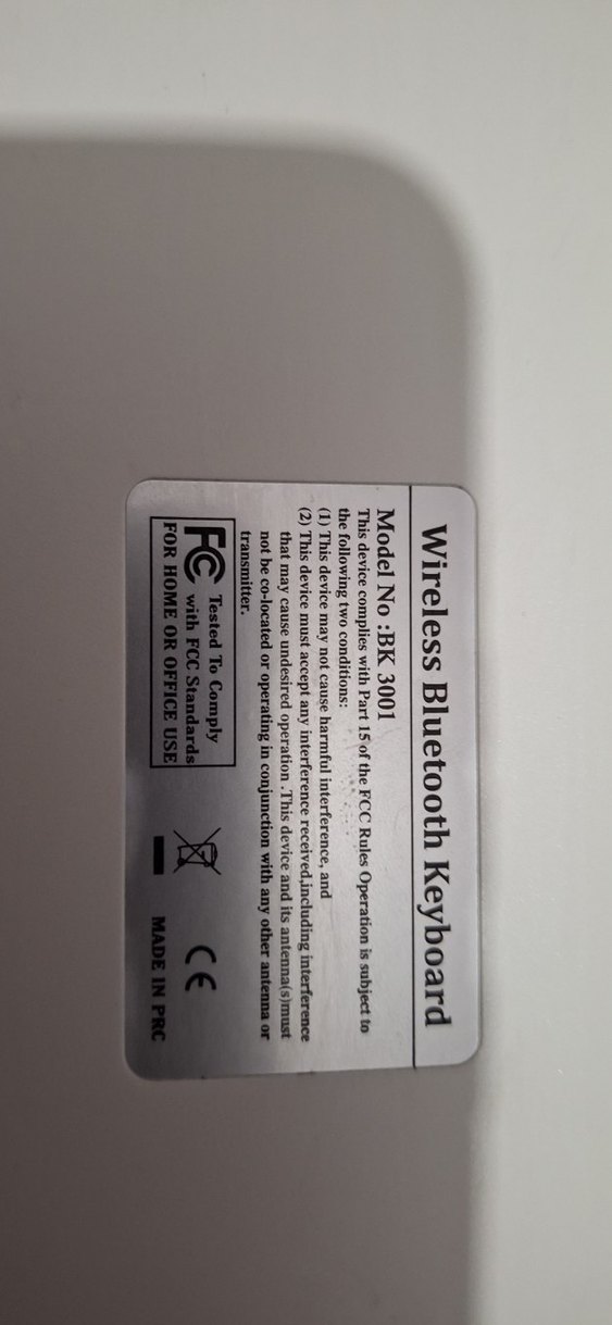 wireless  Bluetooth Hafif Klavye - Görsel 4