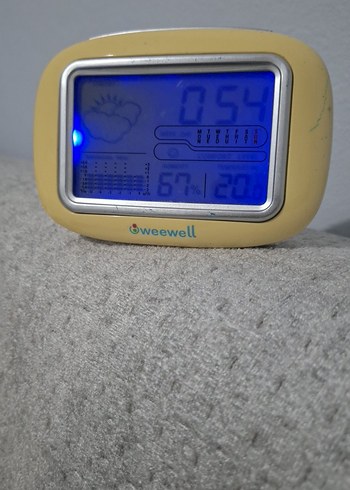 Pastel Renkli Weewell Dijital Termometre - Görsel 2