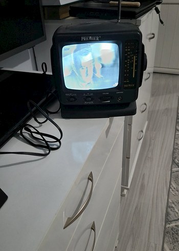 PREMIER Siyah Mini Televizyon Radyo - Görsel 5