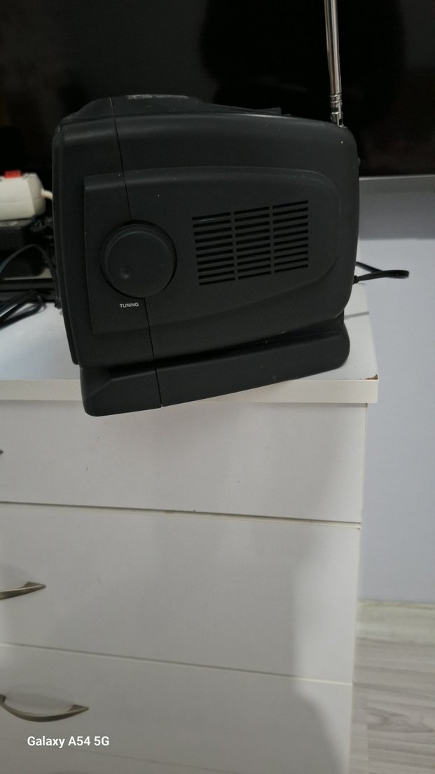 PREMIER Siyah Mini Televizyon Radyo - Görsel 2