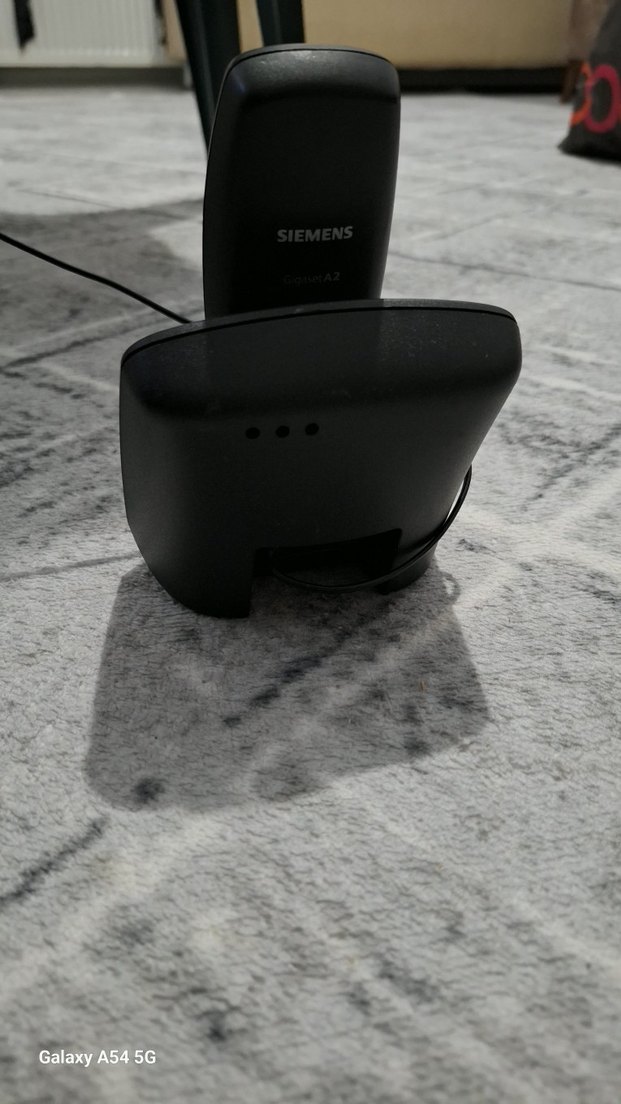 Siyah Siemens Gigaset A200 Kablosuz Telefon - Görsel 2