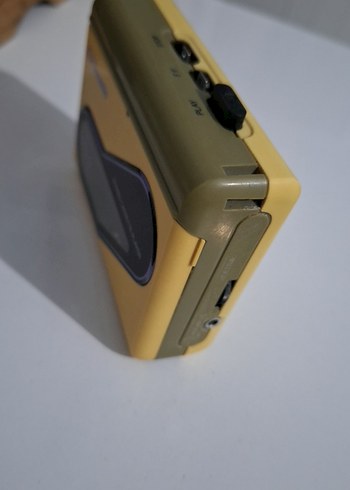 Euromatic walkman Sarı Stereo Kaset Çalar - Görsel 6