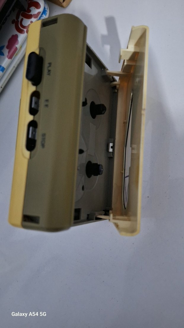 Euromatic walkman Sarı Stereo Kaset Çalar - Görsel 3