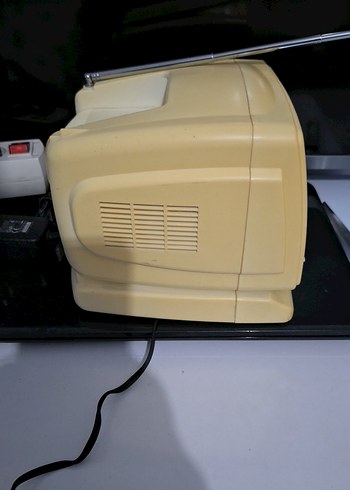 Sarı Premier Retro Televizyon Radyo - Görsel 2